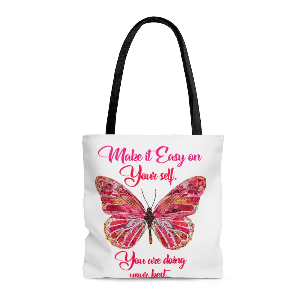 Make It Easy On Yourself Tote Bag || Easy Tote Bag || Designer Tote Bag for Women || Designer Tote Bag