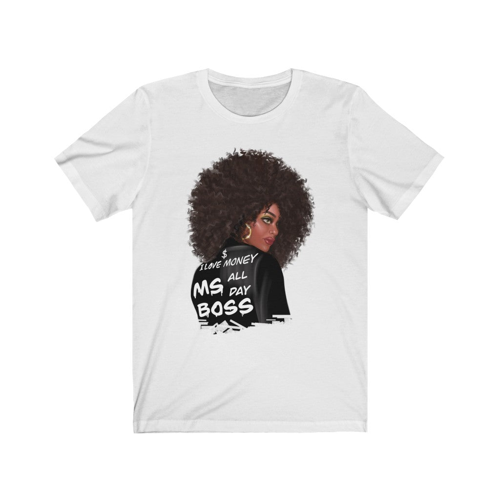 I Love Money All Day - Printed Tee || Father's day gift