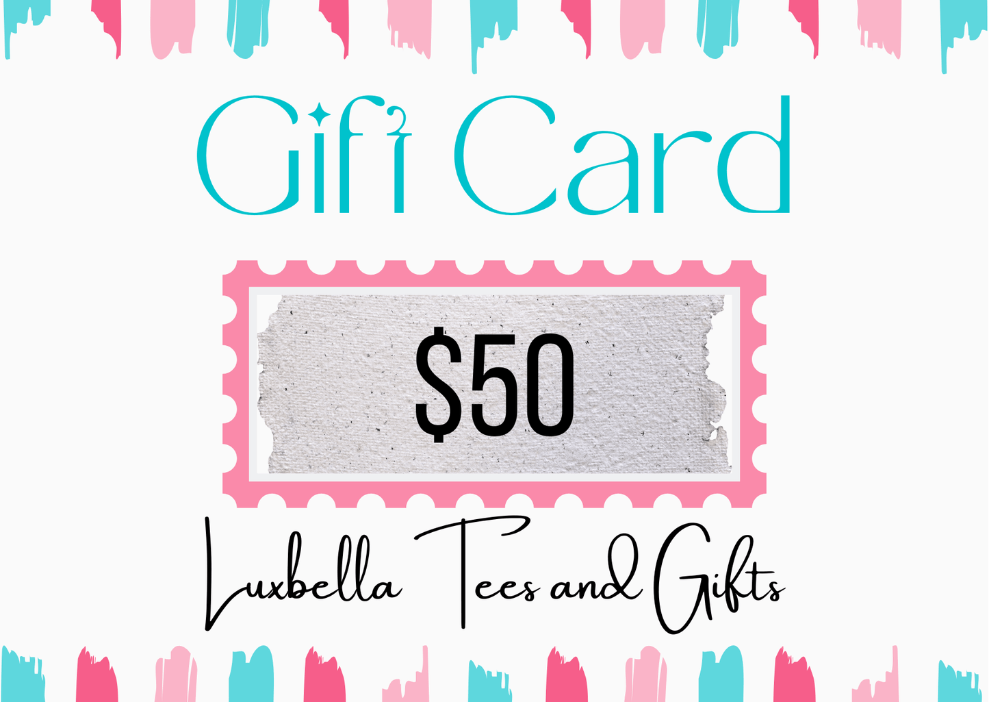 Luxbella Tees & Gifts gift cards || Gift Cards Purchase