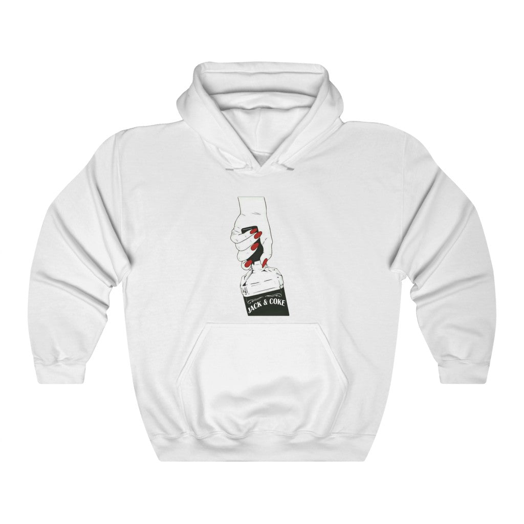 Jack & Coke - Printed Hoodie || Jack Coke Pullover Hoodie