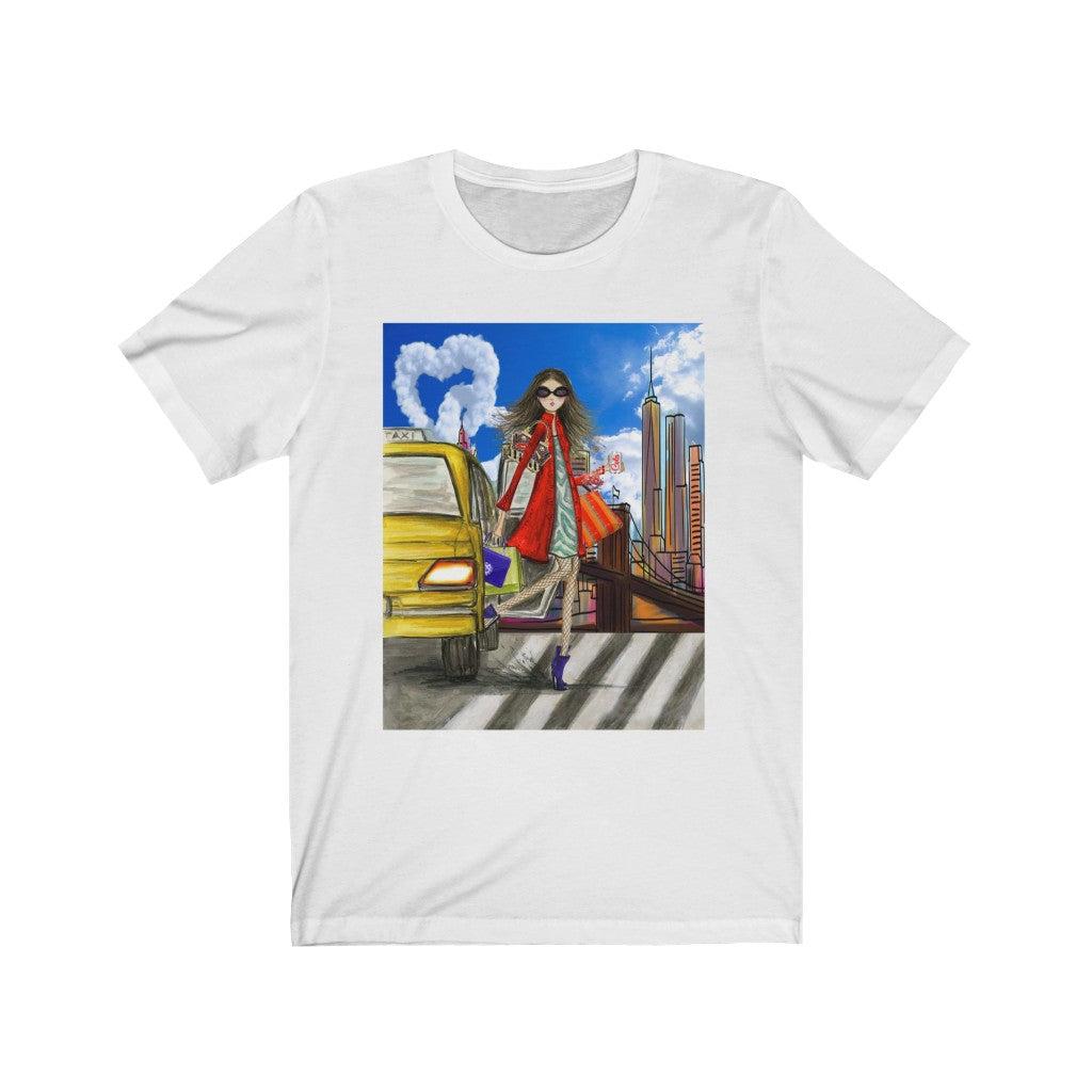 New York Taxi - Printed Tee || New York Top Tee