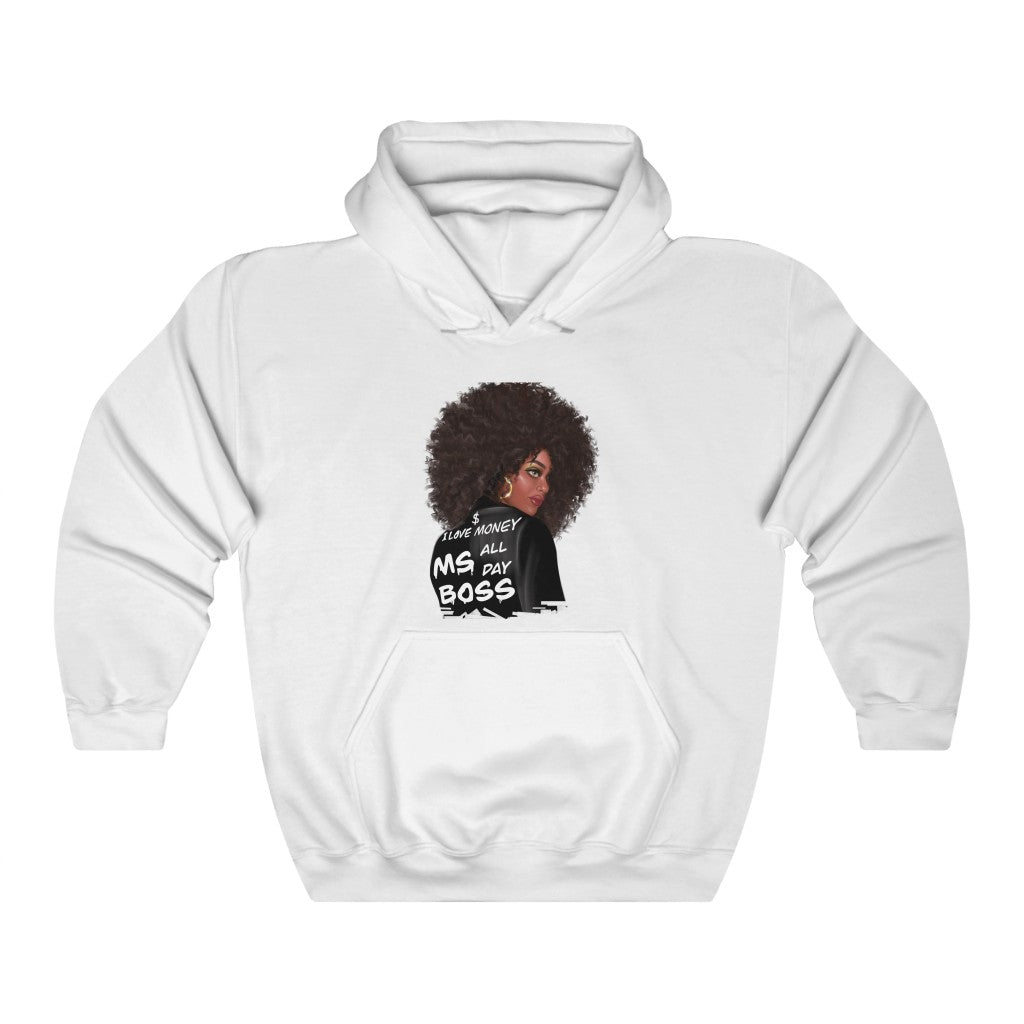 I Love Money All Day - Printed Hoodie || I Love Money All Day Sweatshirt