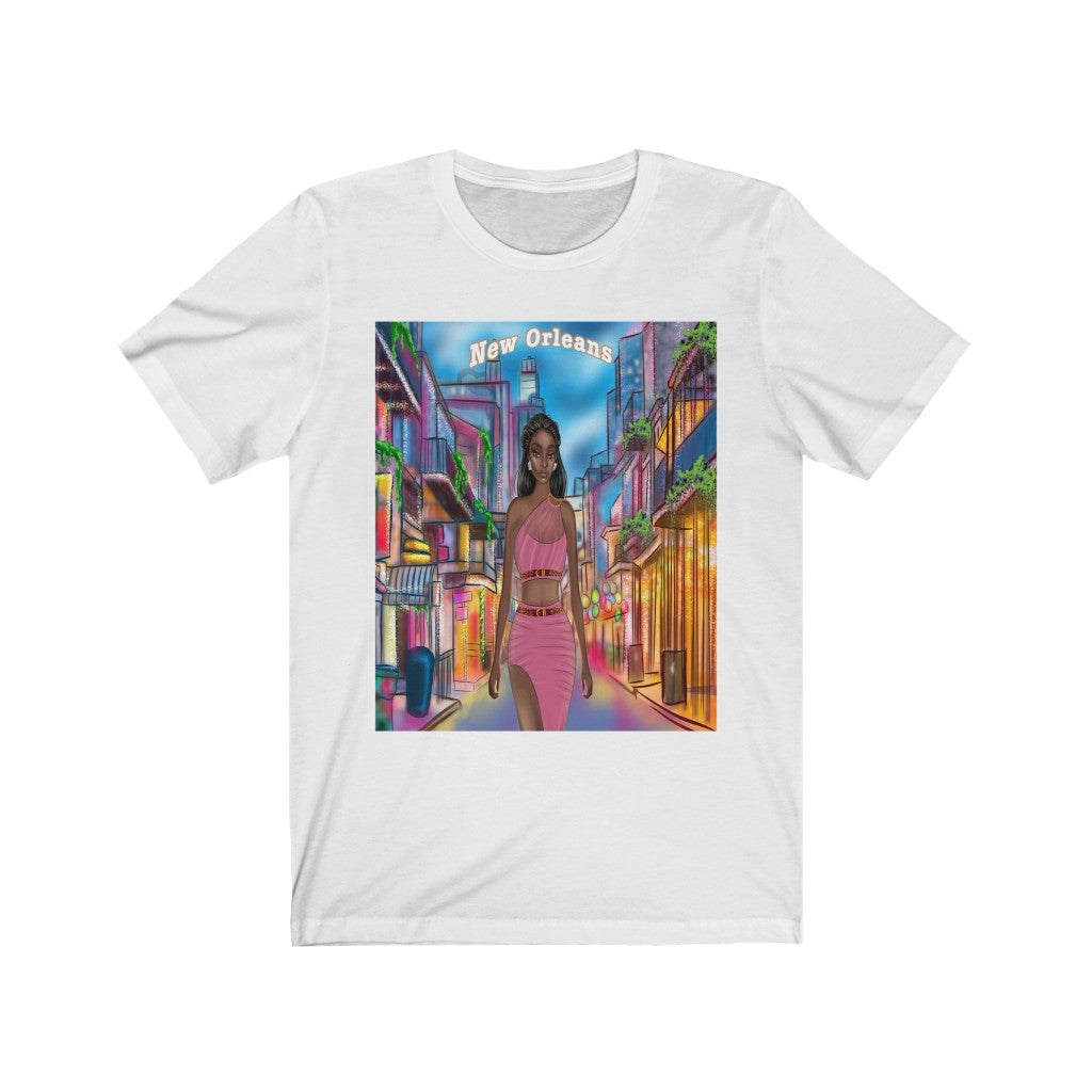 New Orleans Printed Tee || United State New Orleans Tee || New Orleans USA tee