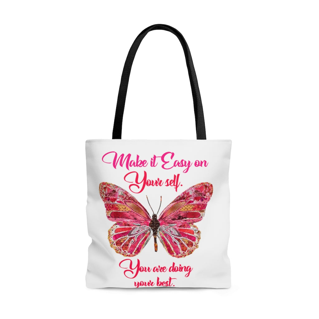 Make It Easy On Yourself Tote Bag || Easy Tote Bag || Designer Tote Bag for Women || Designer Tote Bag