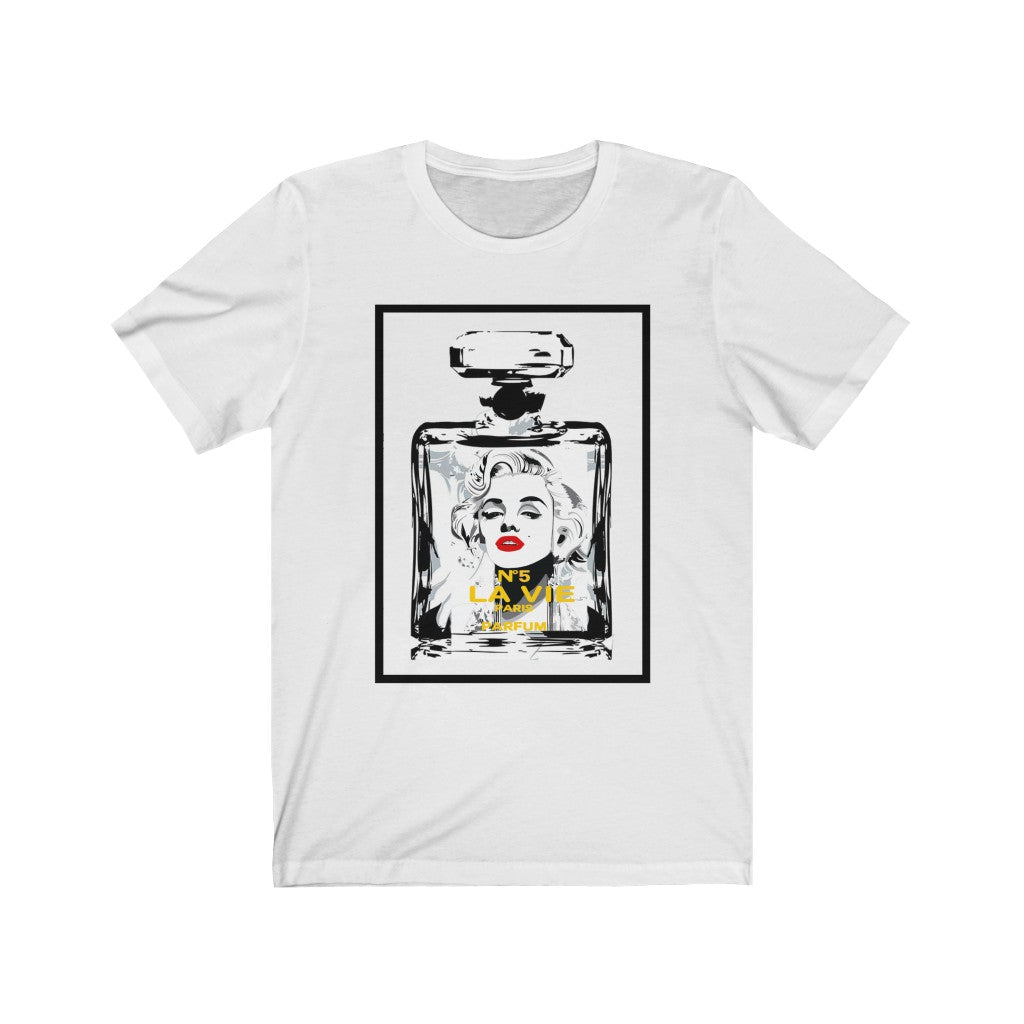 Marilyn Perfume - Printed Tee || Perfume Top Tee || Perfume Tshirt || Tshirt for Women