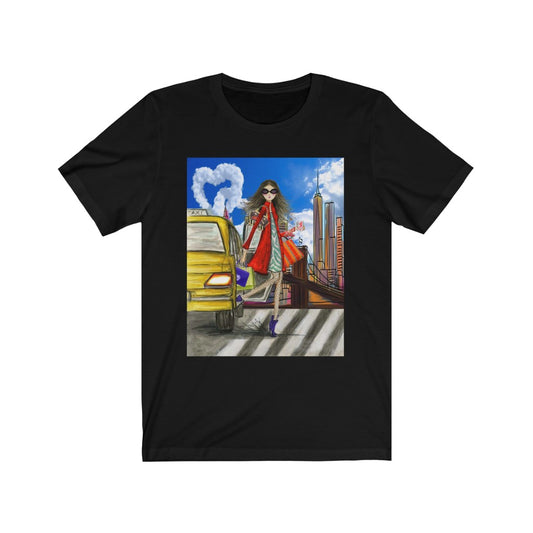 New York Taxi - Printed Tee || New York Top Tee