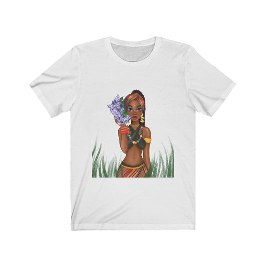 Tribal Woman - Printed Tee || Tribal Women Top Tshirt