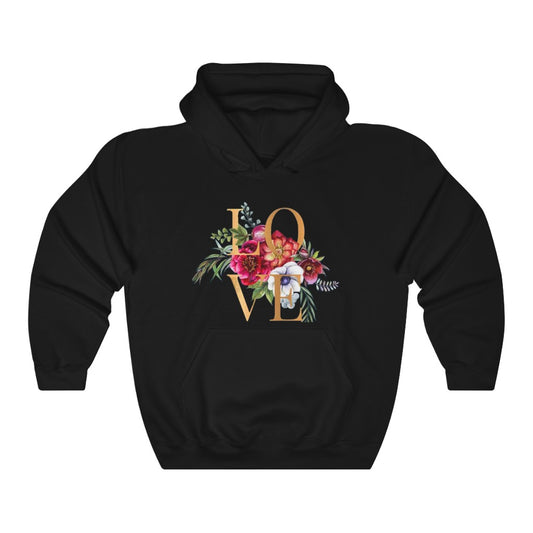Love Hooded - Printed Hoodie || Hoodie for Couple Lovers || Hoodie for Love ones