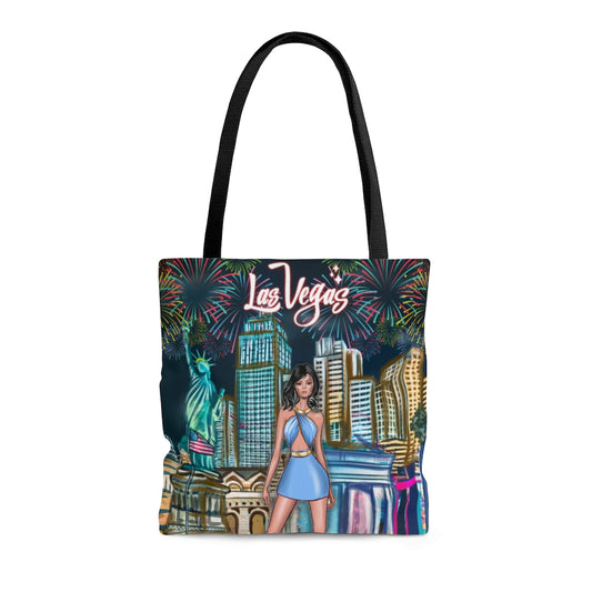 Las Vegas - AOP Tote Bag || Canvas Tote Bag
