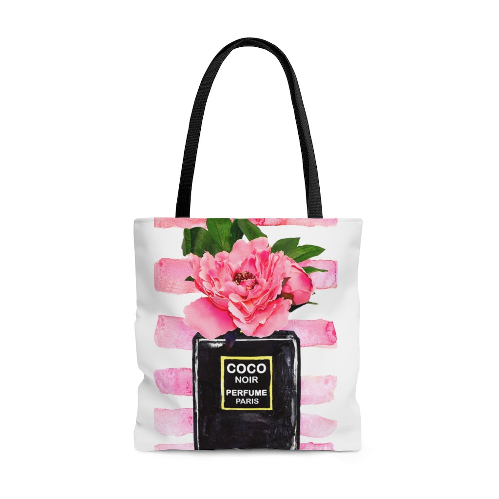 Bag Perfume Coco COCO” Tote Bag With A Print Of Original Ildze