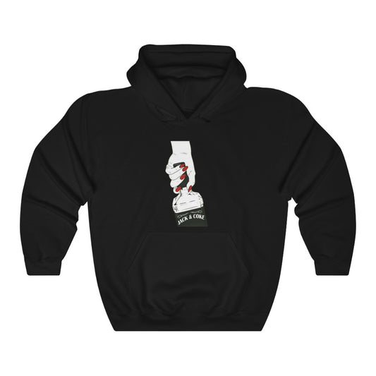 Jack & Coke - Printed Hoodie || Jack Coke Pullover Hoodie